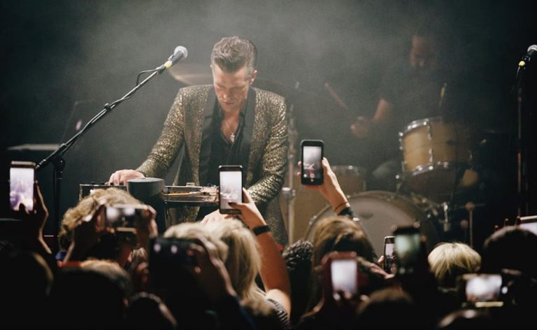 US rock group The Killers playing a secret show in Melbourne