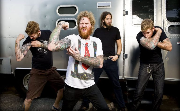 Members of US hard-rock act Mastodon