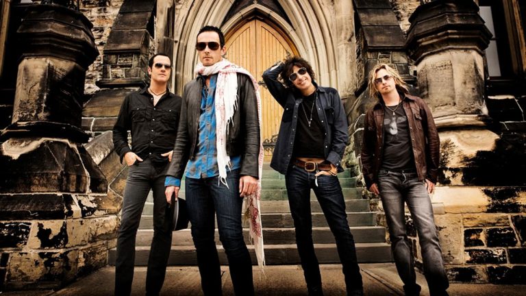 Classic lineup of US rock band Stone Temple Pilots