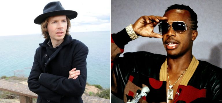Alt-rock musician Beck and hip-hop legend MC Hammer