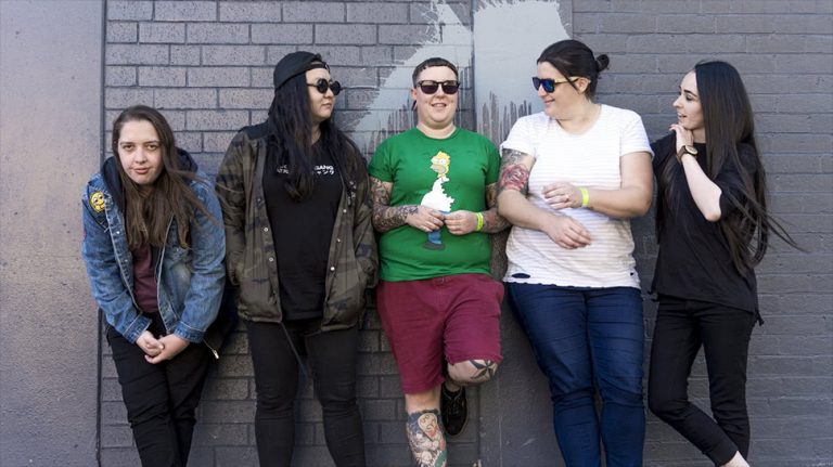 Brisbane punk five-piece Being Jane Lane