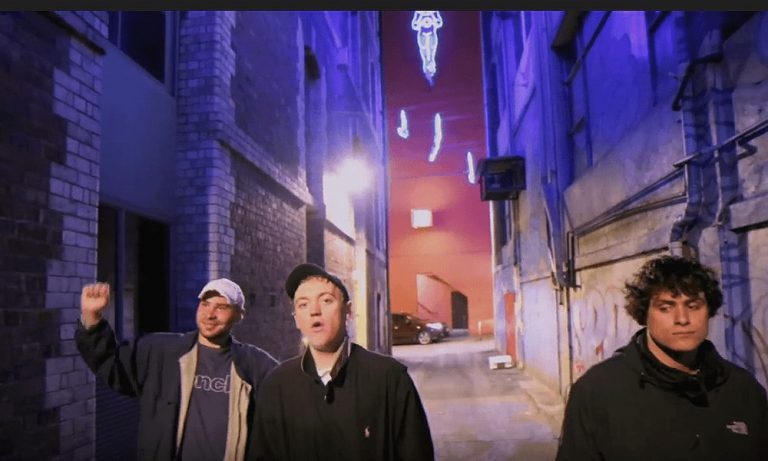 DMA's in their clip for 'Dawning'