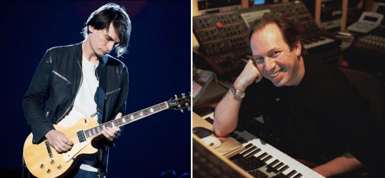 Radiohead guitarist Jonny Greenwood and film composer Hans Zimmer