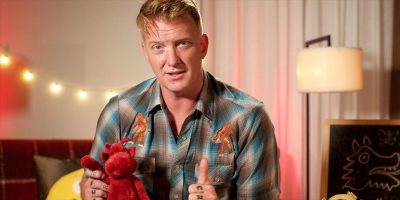 Josh Homme reading a bedtime story on CBeebies