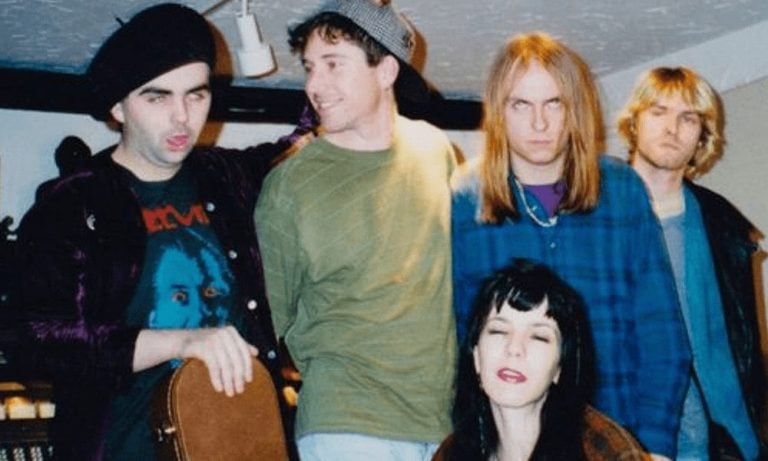 Kurt Cobain with the Melvins