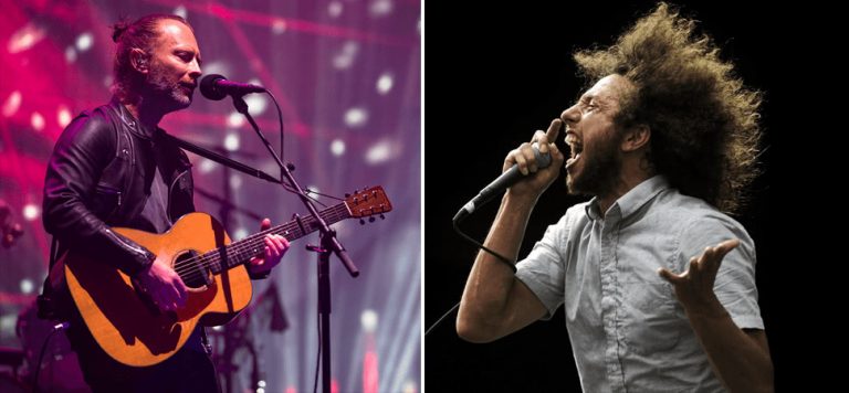 Radiohead's Thom Yorke, and Rage Against The Machine's Zack De La Rocha, Rock Hall of Fame 2018 nominees