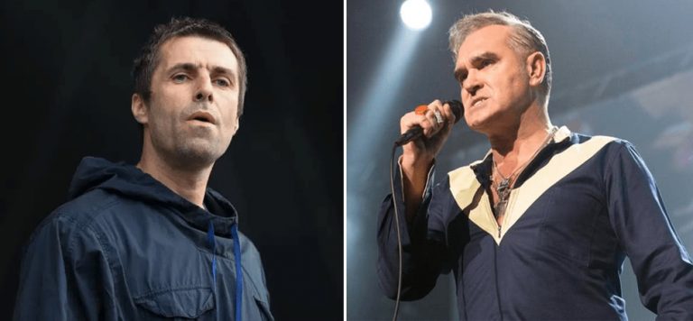 Liam Gallagher and former frontman for The Smiths, Morrissey