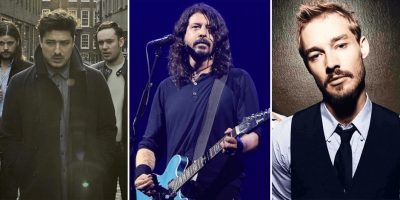 Mumford & Sons, Dave Grohl, and Silverchair - three of the Hottest 100's famous acts