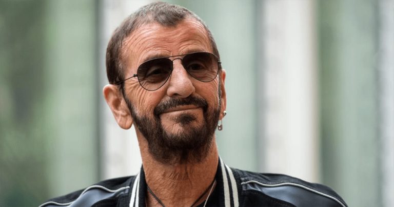Former drummer of The Beatles, and future knighthood recipient, Ringo Starr