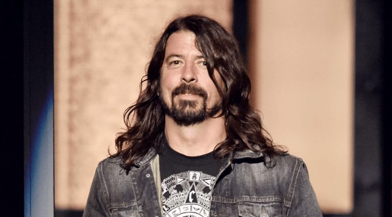 Dave Grohl of the Foo Fighters, arguably one of the coolest humans alive.