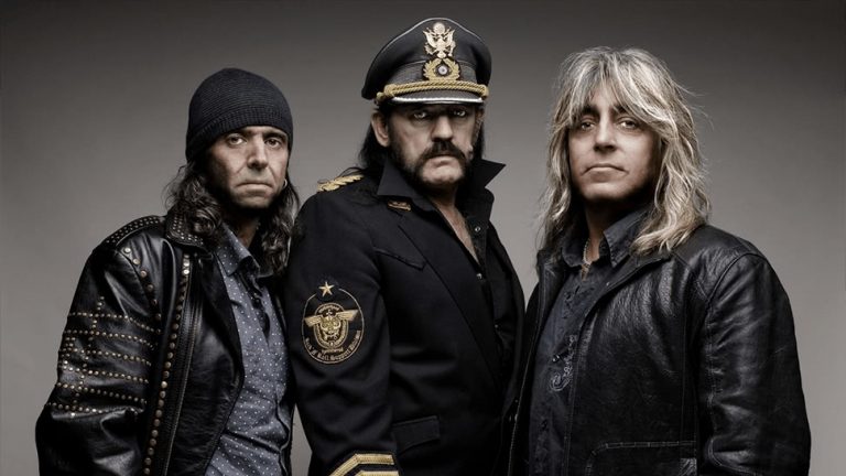 The final lineup of English heavy metal band Motörhead