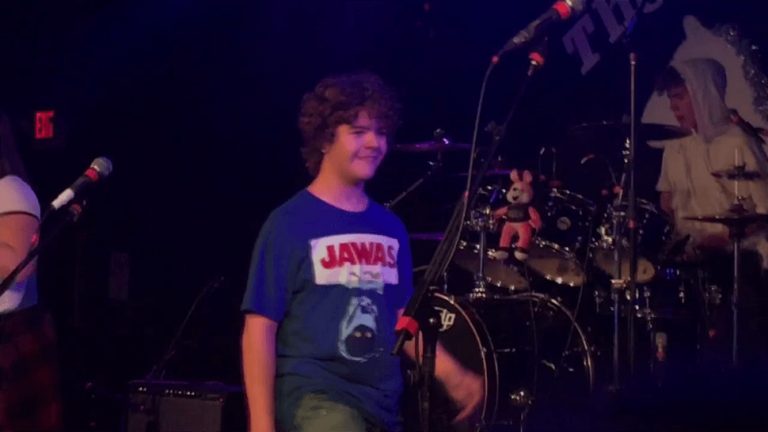 Stranger Things' Gaten Matarazzo performing live with his band Work In Progress