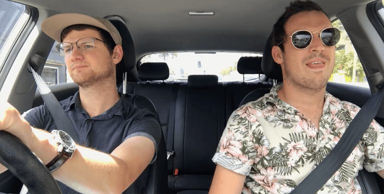 triple j's Ben & Liam in their recent parody of Aussie radio