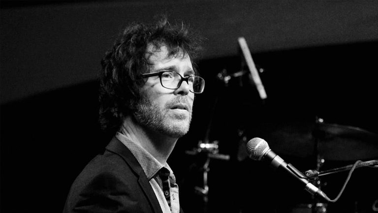 Beloved US piano-rocker Ben Folds, who performed at Melbourne's Zoo Twilights last night.