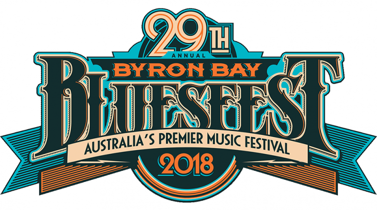 The logo for the 2018 edition of Bluesfest
