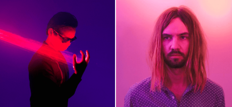 American electronic producer Zhu and Kevin Parker of Tame Impala