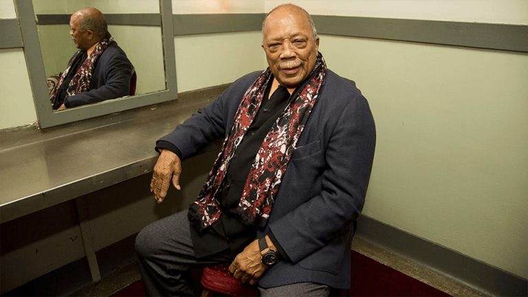 Legendary music producer Quincy Jones