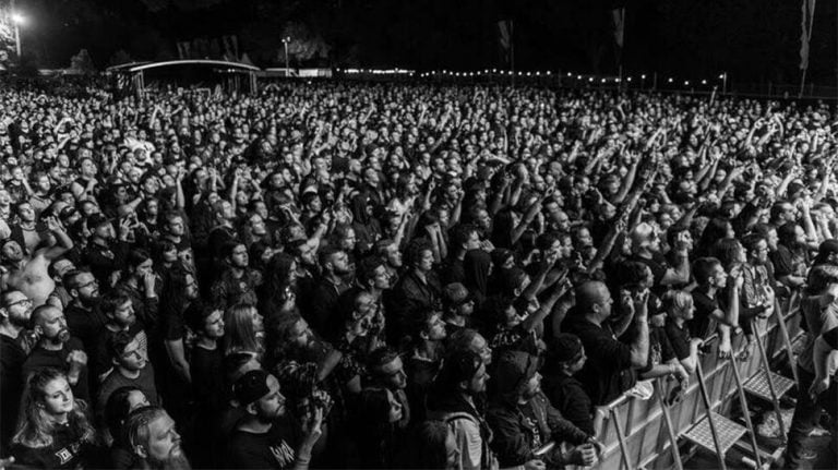 Image of the crowd at Melbourne's Download Festival