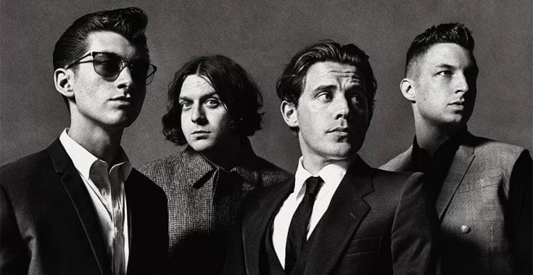 Promotional image of English rockers Arctic Monkeys