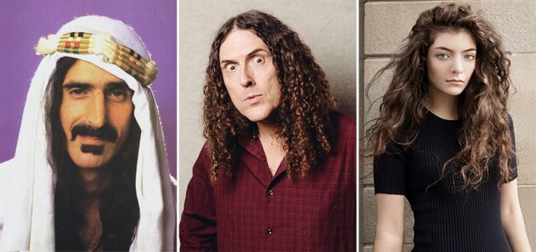 Frank Zappa, "Weird Al" Yankovic, and Lorde - three artists at the centre of some of the most absurd song controversies of all time