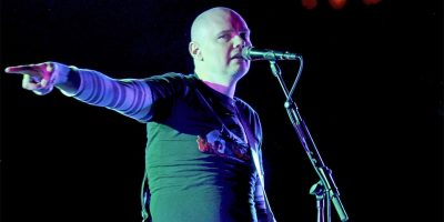 The Smashing Pumpkins' Billy Corgan performing live