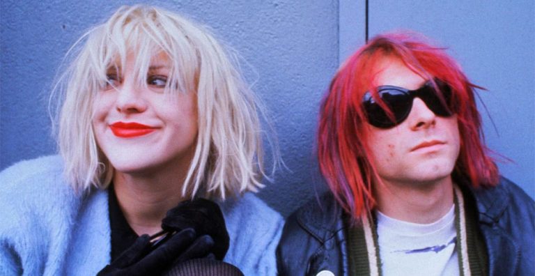 Image of Hole's Courtney Love and Nirvana's Kurt Cobain