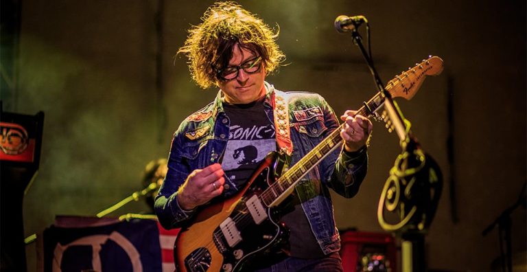 Ryan Adams performing at the 'Exile On Bourbon Street' event