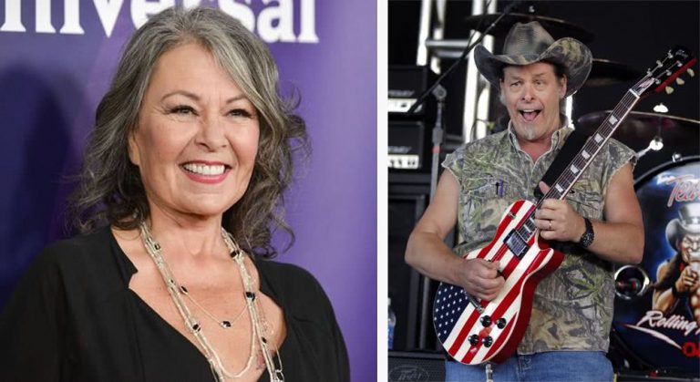 Ted Nugent and Roseanne