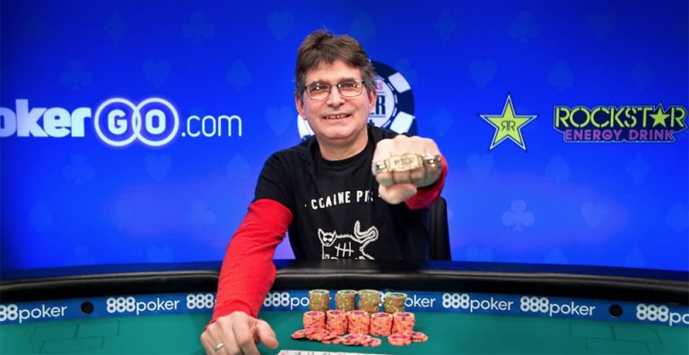 Steve Albini, who recently won a World Series of Poker event