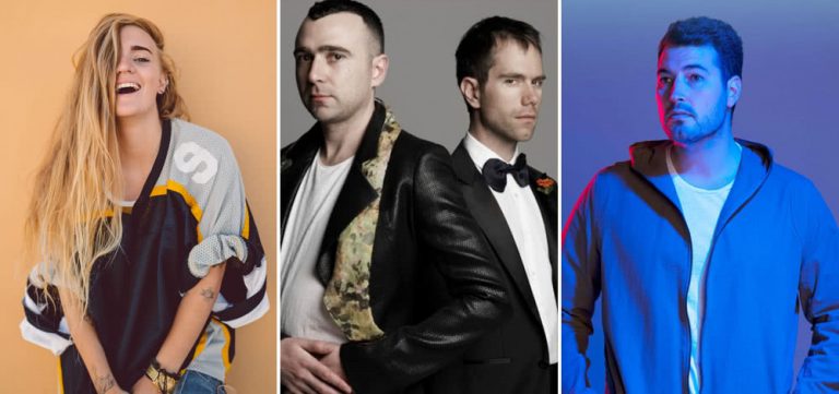 The Presets, CHVRCHES, and Courtney Barnett, three of the most-played acts on triple j this week.