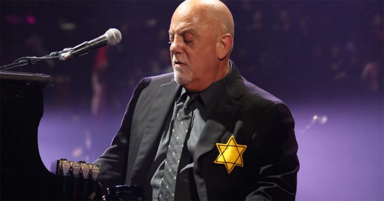 Billy Joel performing at New York's Madison Square Garden in August of 2017