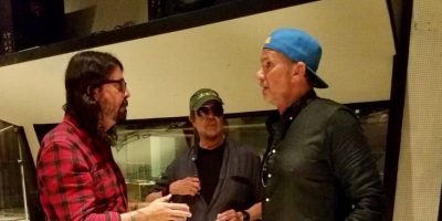 Dave Grohl and Chad Smith