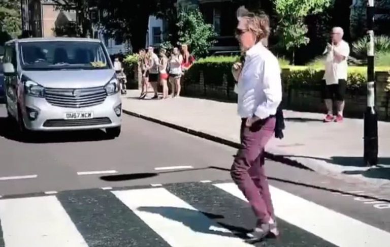 Mccartney on Abbey Road