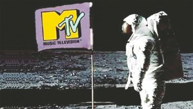 Screenshot of MTV's first broadcast in 1981