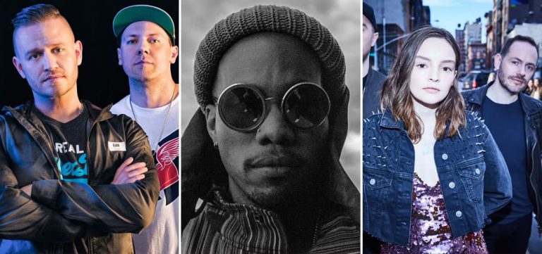 Hilltop Hoods, Anderson .Paak, and CHVRCHES, who are playing this year's Falls Festival