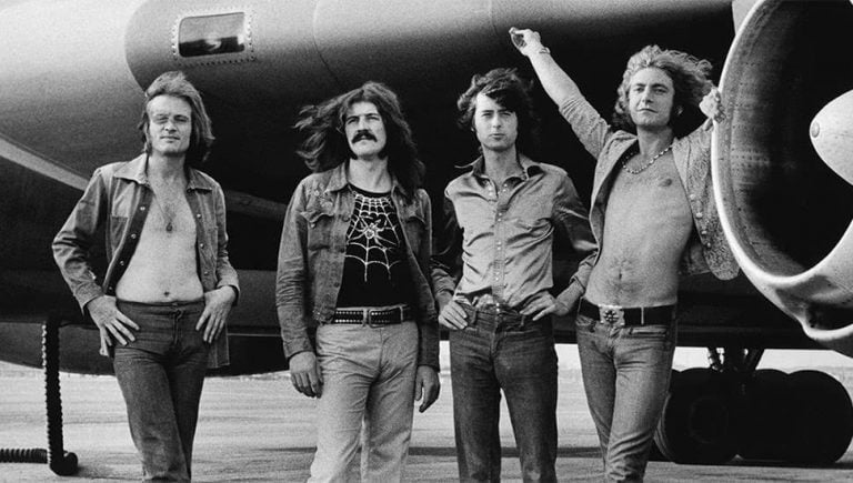 Iconic rockers Led Zeppelin