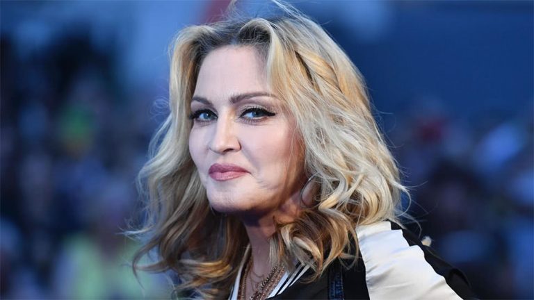 Pop music icon Madonna