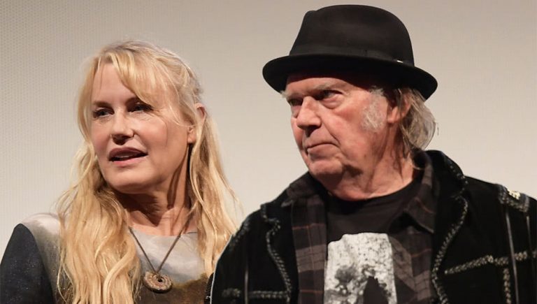 Image of Neil Young and Daryl Hannah