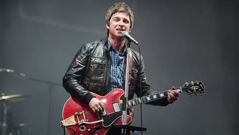 Noel Gallagher performing live