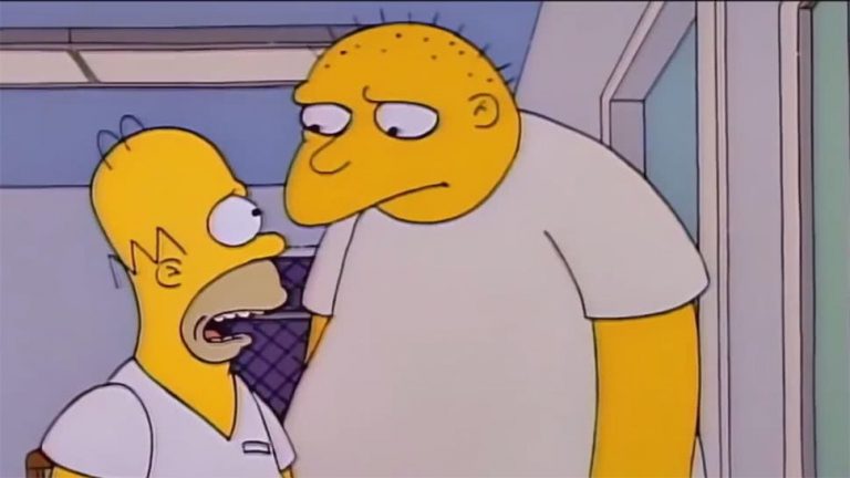 Image of Michael Jackson's guest appearance on The Simpsons