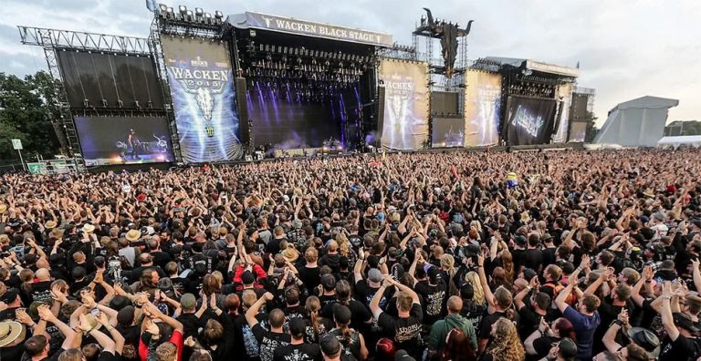 Wacken Open Air heavy metal music festival, which two German men escaped their nursing home to attend.