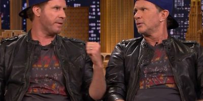 Chad Smith Will Ferrell on The Tonight Show With Jimmy Fallon