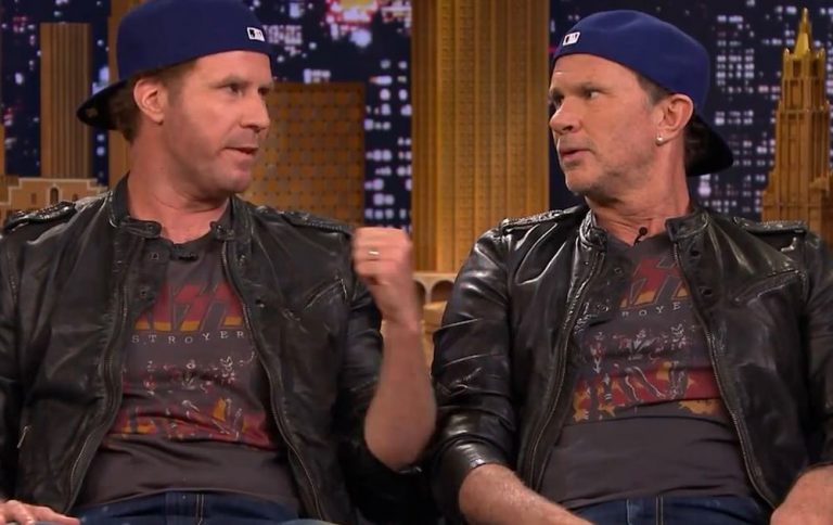 Chad Smith Will Ferrell on The Tonight Show With Jimmy Fallon