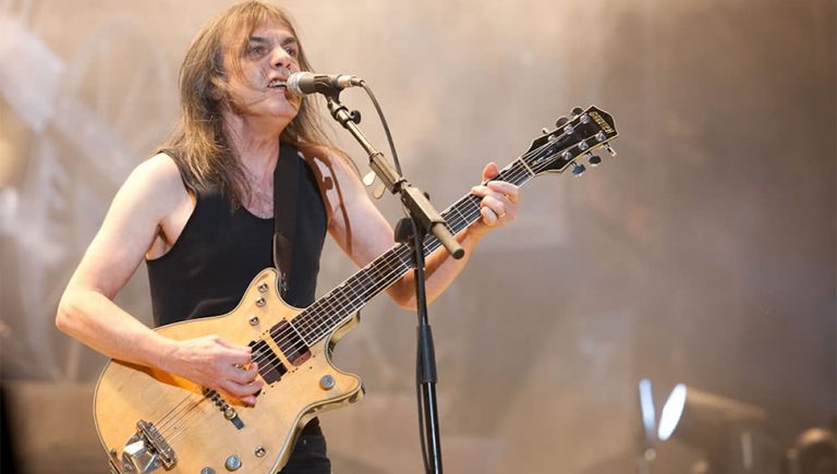 Late AC/DC guitarist Malcolm Young