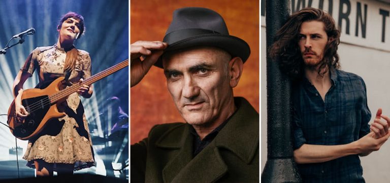 Julia Stone, Paul Kelly, and Hozier, three of the headlining acts for Bluesfest's second lineup announcement