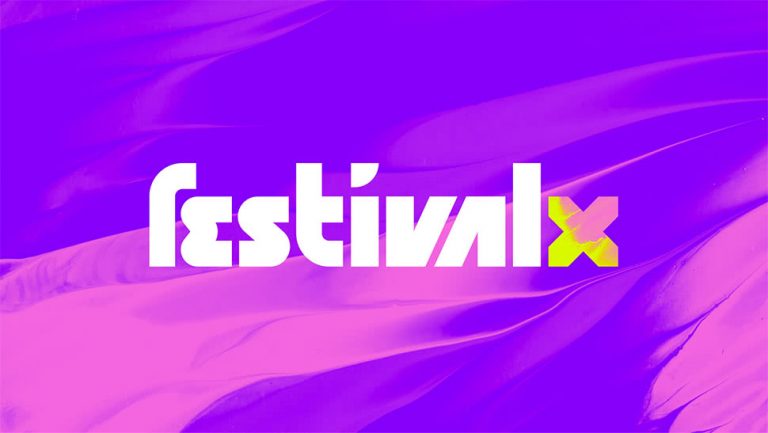 The logo for FestivalX