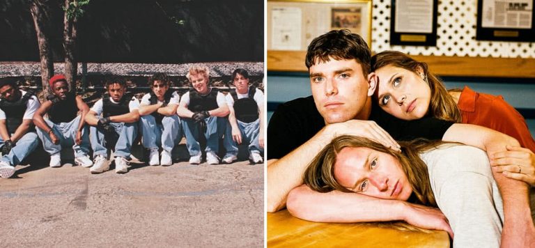 BROCKHAMPTON and Middle Kids, two of triple j's most-played artists this week
