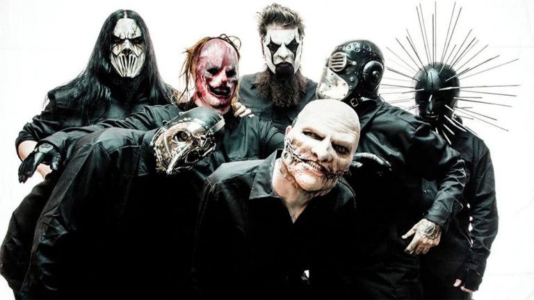 US metal outfit Slipknot in their most recent promotional image