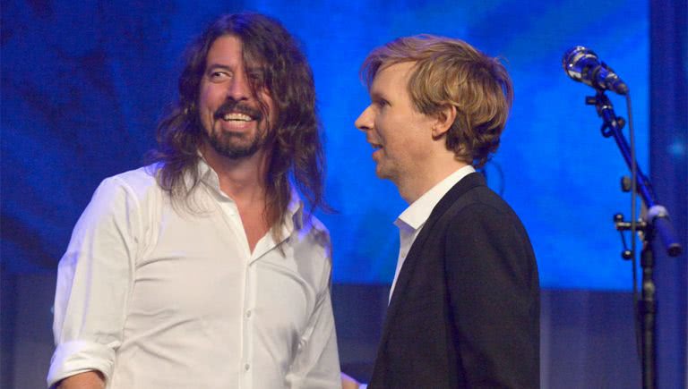Dave Grohl and Beck