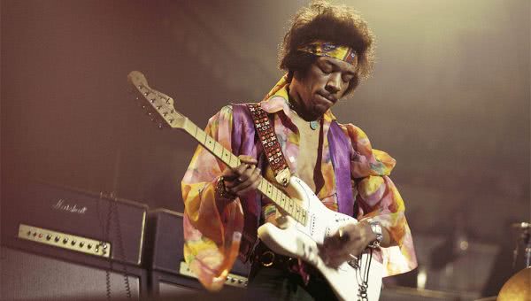 iconic guitarist Jimi Hendrix